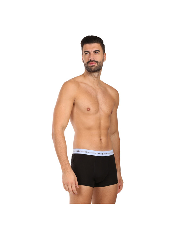 Tommy Hilfiger Sada tří - pánské boxerky Tommy Hilfiger černé