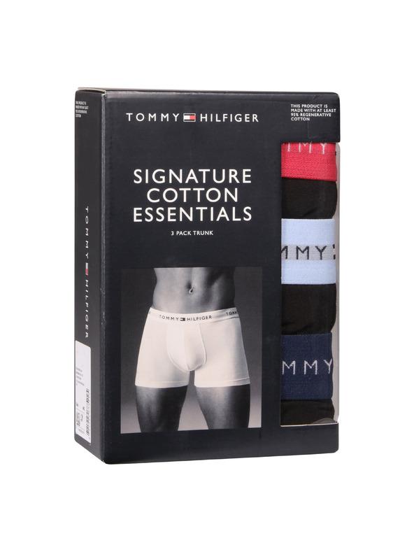 Tommy Hilfiger Sada tří - pánské boxerky Tommy Hilfiger černé