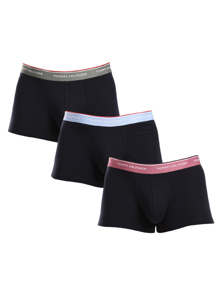 Tommy Hilfiger Sada tří - pánské boxerky Tommy Hilfiger tmavě modré