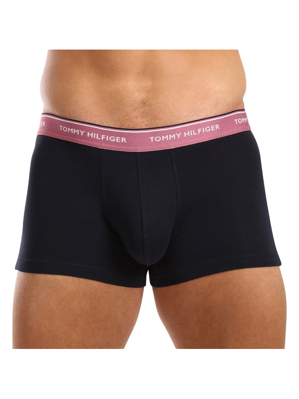 Tommy Hilfiger Sada tří - pánské boxerky Tommy Hilfiger tmavě modré