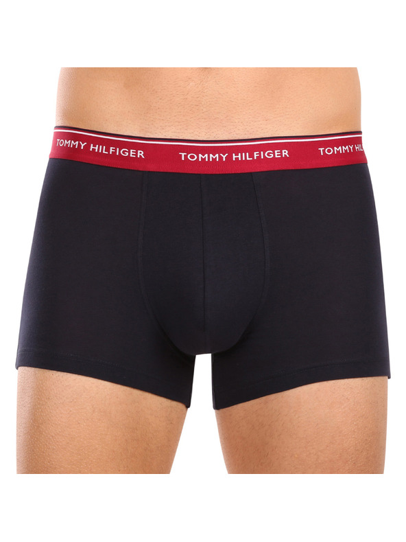 Tommy Hilfiger Sada tří - pánské boxerky Tommy Hilfiger tmavě modré