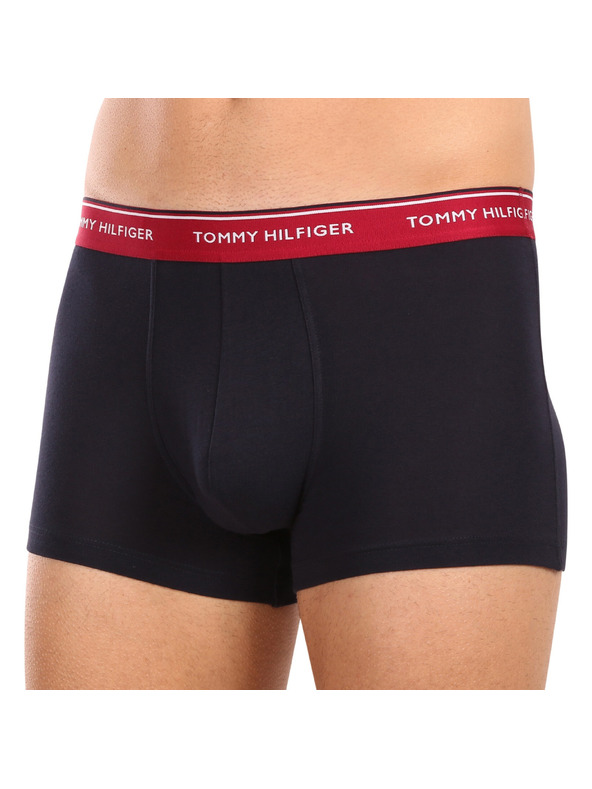 Tommy Hilfiger Sada tří - pánské boxerky Tommy Hilfiger tmavě modré