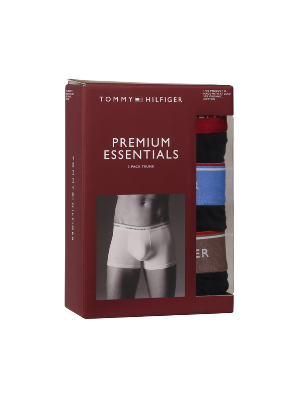 Tommy Hilfiger Sada tří - pánské boxerky Tommy Hilfiger tmavě modré