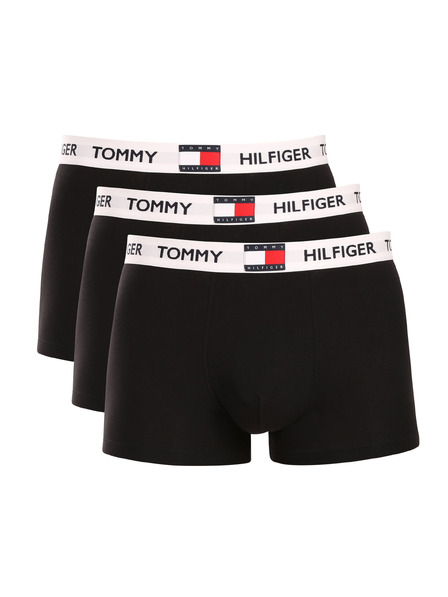 Tommy Hilfiger Sada tří - pánské boxerky Tommy Hilfiger černé