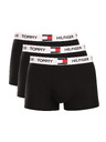 Tommy Hilfiger Sada tří - pánské boxerky Tommy Hilfiger černé