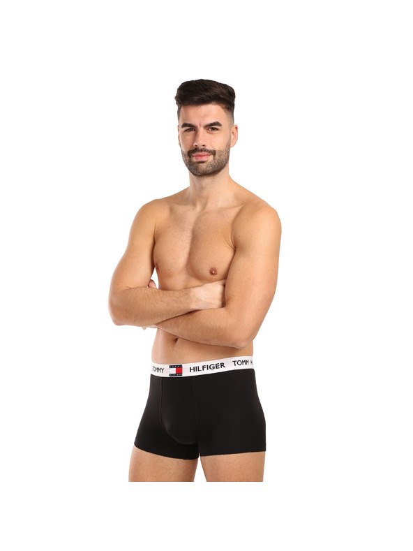 Tommy Hilfiger Sada tří - pánské boxerky Tommy Hilfiger černé