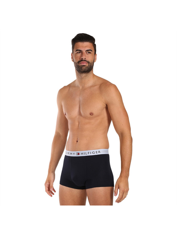 Tommy Hilfiger Sada tří - pánské boxerky Tommy Hilfiger tmavě modré