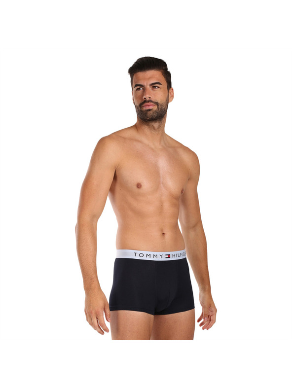 Tommy Hilfiger Sada tří - pánské boxerky Tommy Hilfiger tmavě modré