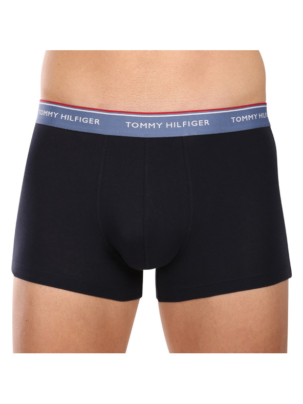 Tommy Hilfiger Sada tří - pánské boxerky Tommy Hilfiger tmavě modré