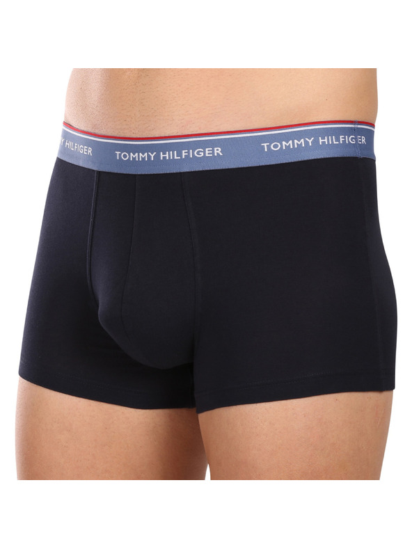Tommy Hilfiger Sada tří - pánské boxerky Tommy Hilfiger tmavě modré