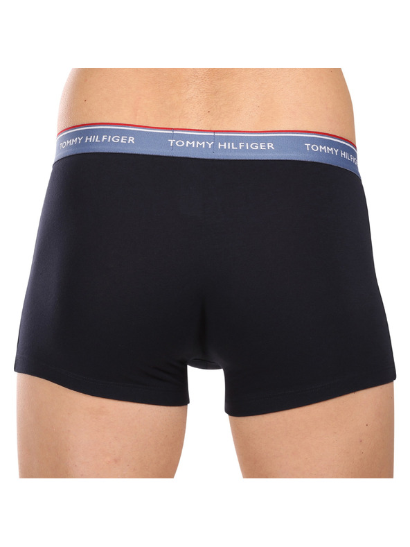Tommy Hilfiger Sada tří - pánské boxerky Tommy Hilfiger tmavě modré