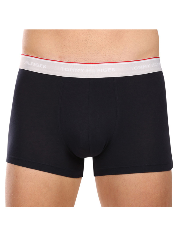 Tommy Hilfiger Sada tří - pánské boxerky Tommy Hilfiger tmavě modré