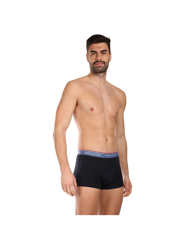 Tommy Hilfiger Sada tří - pánské boxerky Tommy Hilfiger tmavě modré