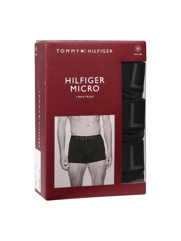 Tommy Hilfiger Sada tří - pánské boxerky Tommy Hilfiger černé