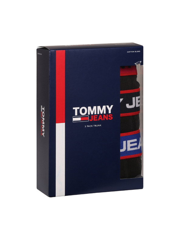 Tommy Hilfiger Sada tří - pánské boxerky Tommy Hilfiger černé