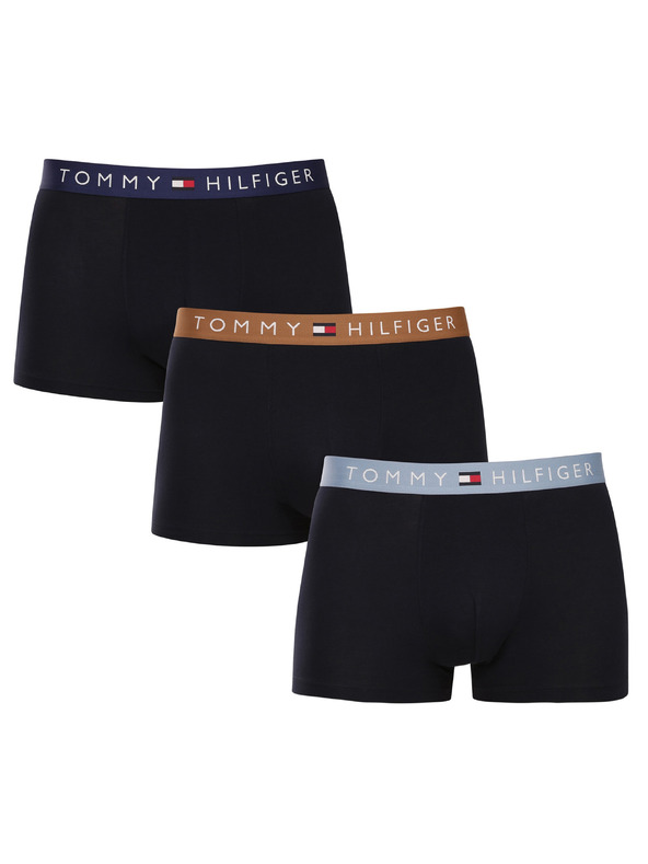 Tommy Hilfiger Sada tří - pánské boxerky Tommy Hilfiger černé