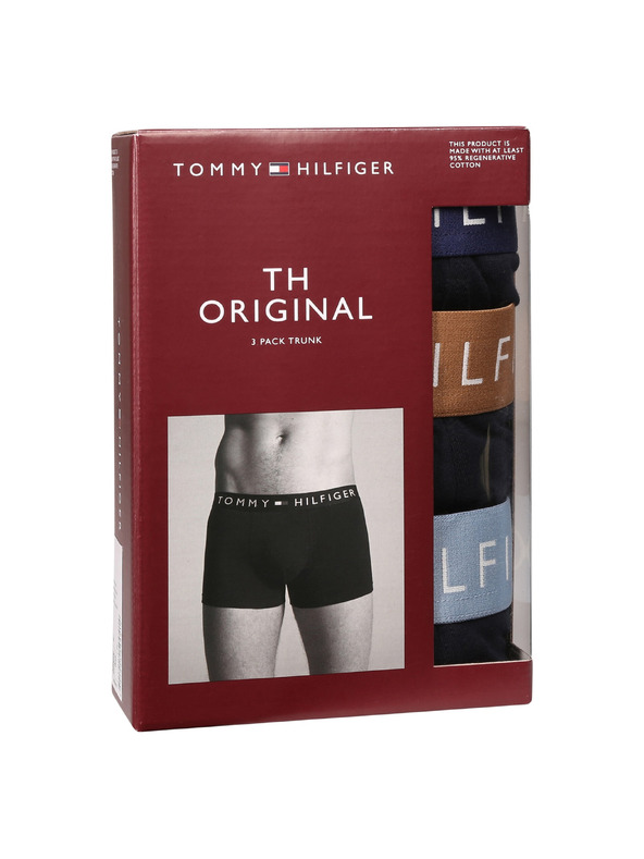 Tommy Hilfiger Sada tří - pánské boxerky Tommy Hilfiger černé