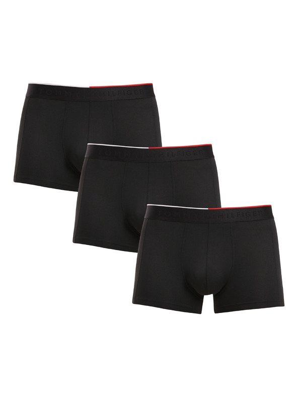 Tommy Hilfiger Sada tří - pánské boxerky Tommy Hilfiger černé