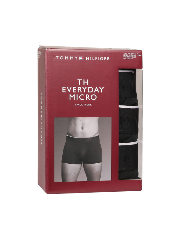 Tommy Hilfiger Sada tří - pánské boxerky Tommy Hilfiger černé