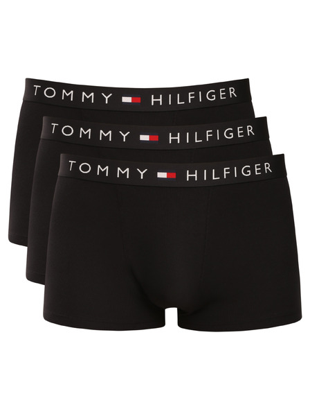 Tommy Hilfiger Sada tří - pánské boxerky Tommy Hilfiger černé