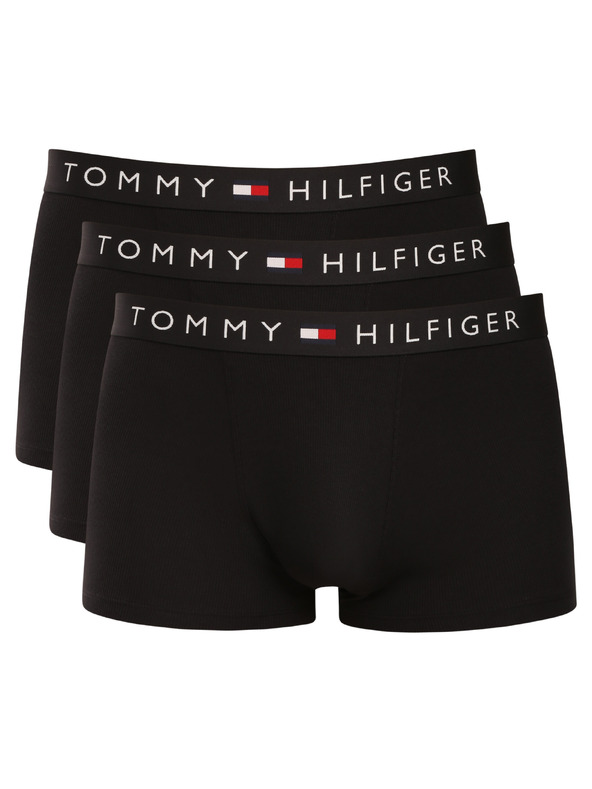 Tommy Hilfiger Sada tří - pánské boxerky Tommy Hilfiger černé