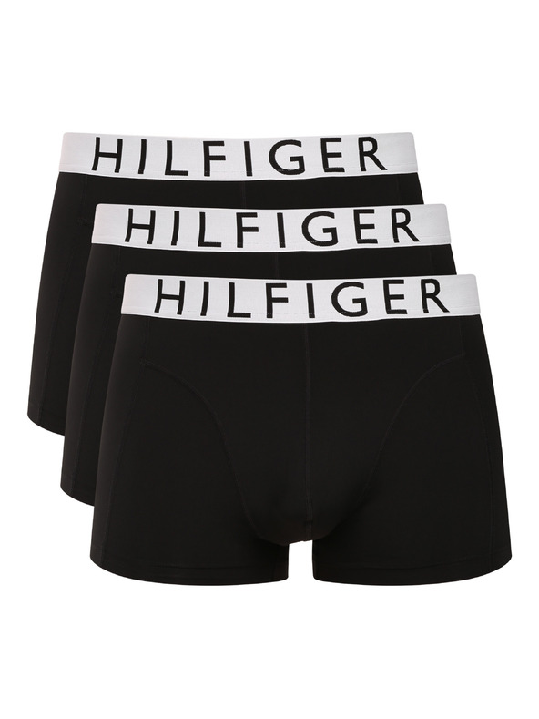 Tommy Hilfiger Sada tří - pánské boxerky Tommy Hilfiger černé