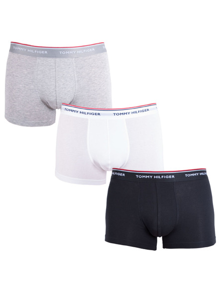 Tommy Hilfiger Sada tří - pánské boxerky Tommy Hilfiger vícebarevné nadrozměr