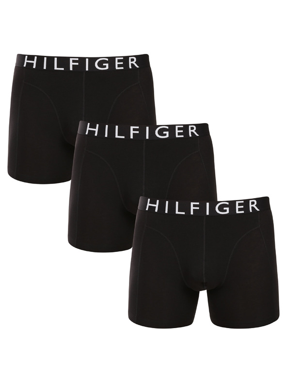 Tommy Hilfiger Sada tří - pánské boxerky Tommy Hilfiger černé