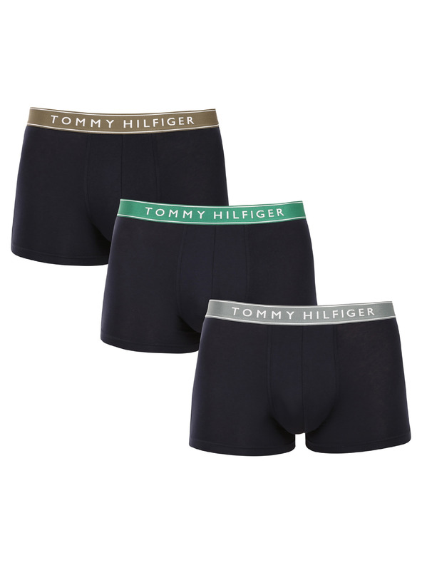 Tommy Hilfiger Sada tří - pánské boxerky Tommy Hilfiger černé