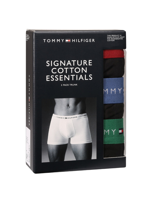 Tommy Hilfiger Sada tří - pánské boxerky Tommy Hilfiger černé