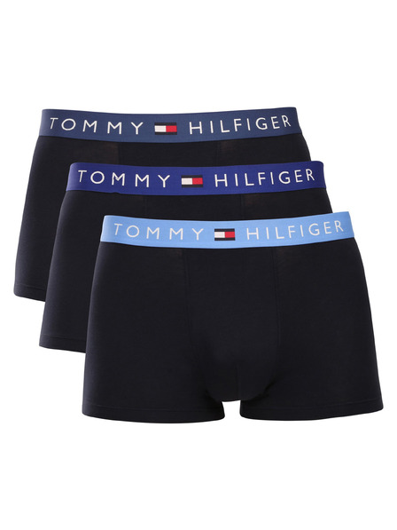 Tommy Hilfiger Sada tří - pánské boxerky Tommy Hilfiger černé