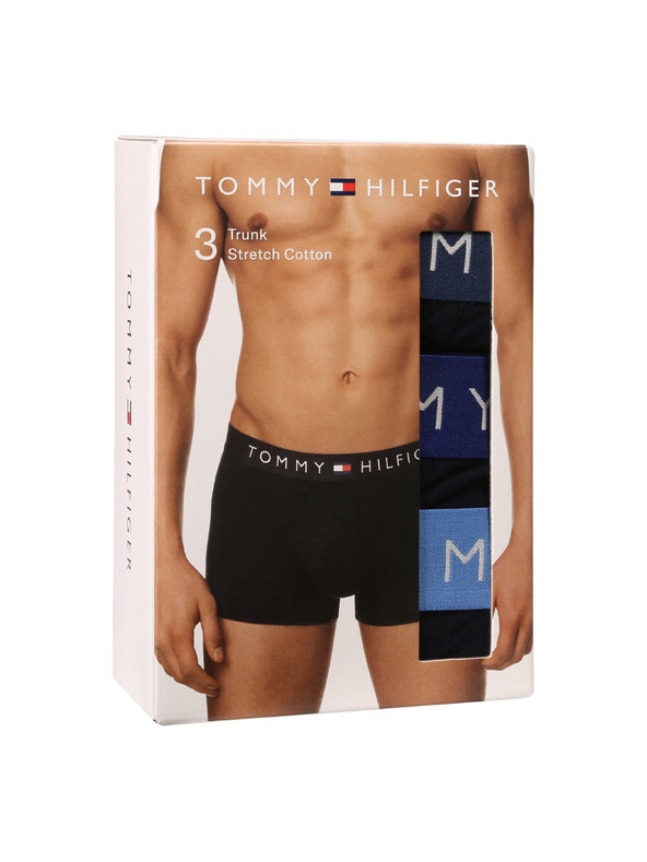 Tommy Hilfiger Sada tří - pánské boxerky Tommy Hilfiger černé