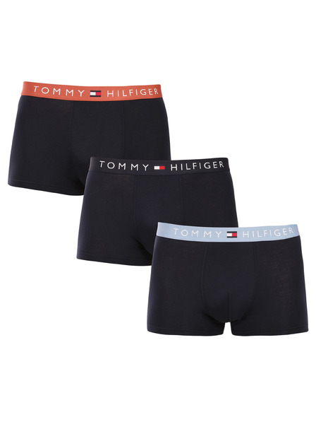 Tommy Hilfiger Sada tří - pánské boxerky Tommy Hilfiger tmavě modré
