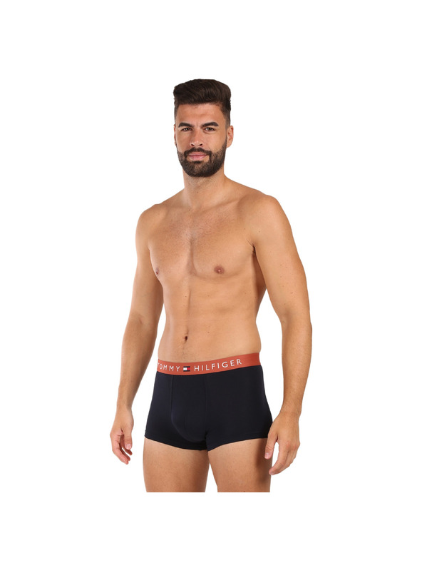 Tommy Hilfiger Sada tří - pánské boxerky Tommy Hilfiger tmavě modré