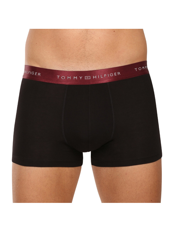 Tommy Hilfiger Sada tří - pánské boxerky Tommy Hilfiger černé