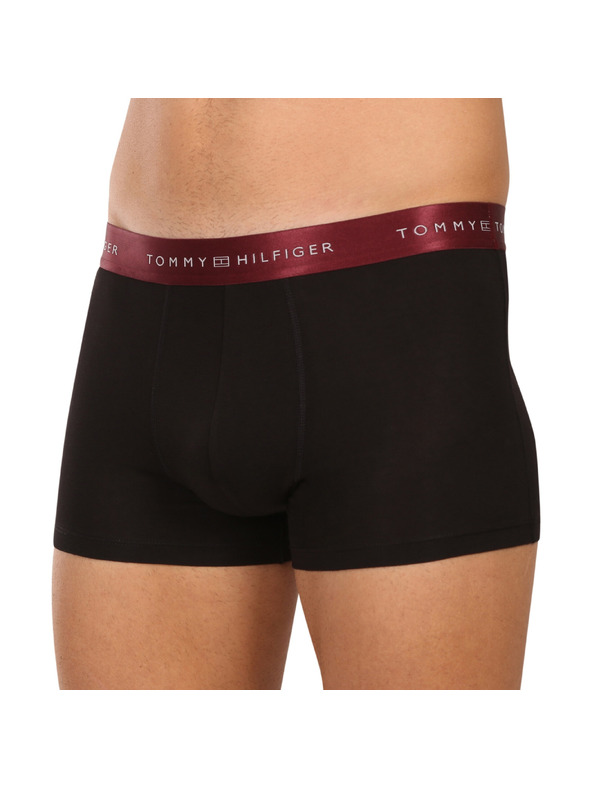 Tommy Hilfiger Sada tří - pánské boxerky Tommy Hilfiger černé