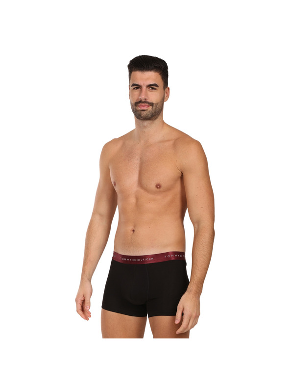 Tommy Hilfiger Sada tří - pánské boxerky Tommy Hilfiger černé