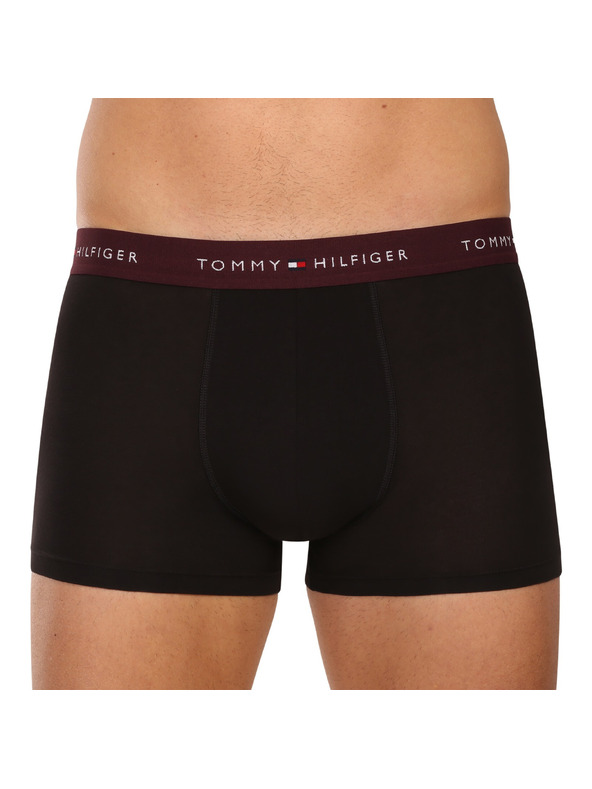 Tommy Hilfiger Sada pěti - pánské boxerky Tommy Hilfiger černé