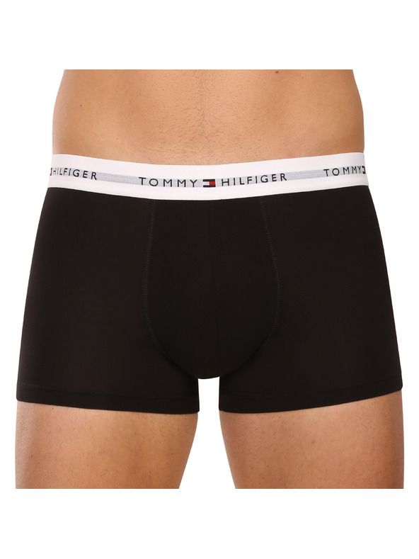 Tommy Hilfiger Sada pěti - pánské boxerky Tommy Hilfiger černé