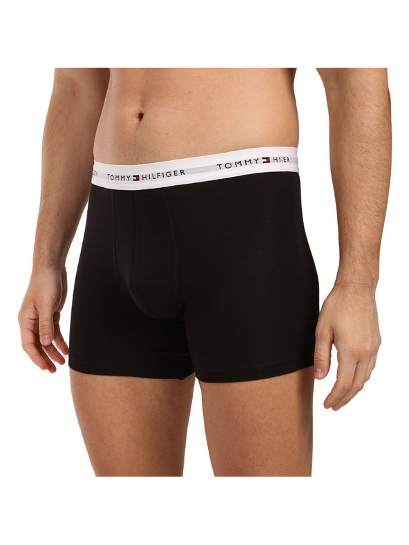 Tommy Hilfiger Sada tří - pánské boxerky Tommy Hilfiger černé