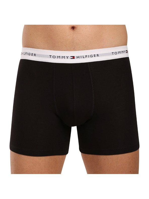 Tommy Hilfiger Sada tří - pánské boxerky Tommy Hilfiger černé