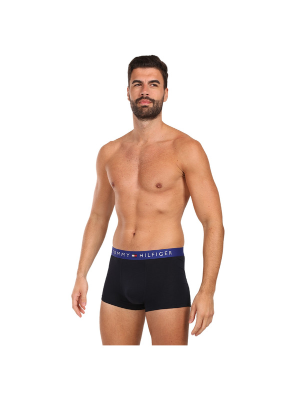 Tommy Hilfiger Sada tří - pánské boxerky Tommy Hilfiger tmavě modré