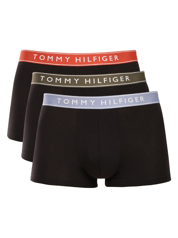 Tommy Hilfiger Sada tří - pánské boxerky Tommy Hilfiger černé