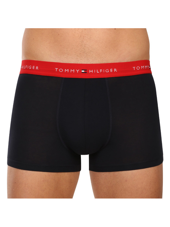 Tommy Hilfiger Sada pěti - pánské boxerky Tommy Hilfiger černé