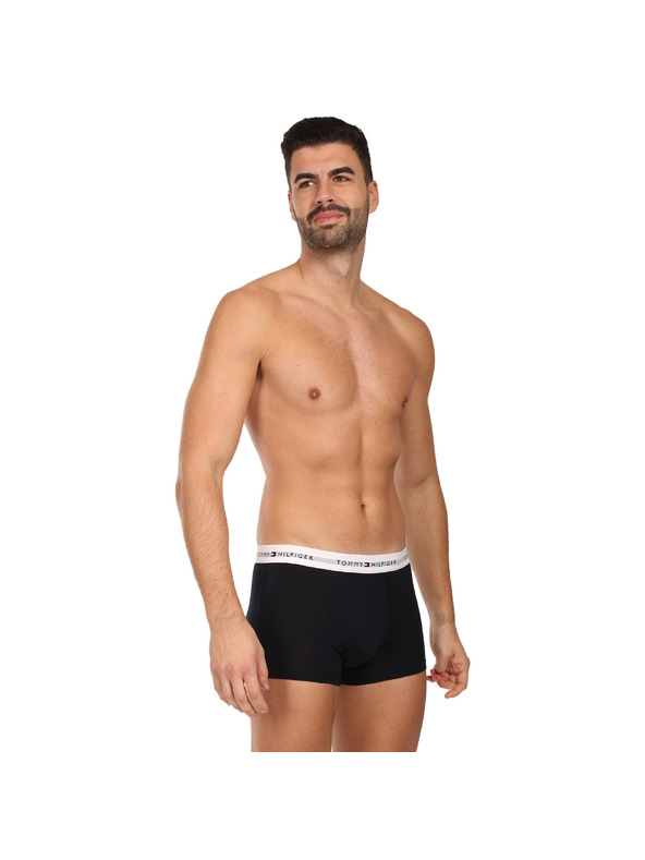 Tommy Hilfiger Sada pěti - pánské boxerky Tommy Hilfiger černé