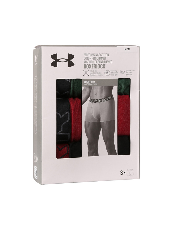 Under Armour Sada tří - pánské boxerky Under Armour vícebarevné