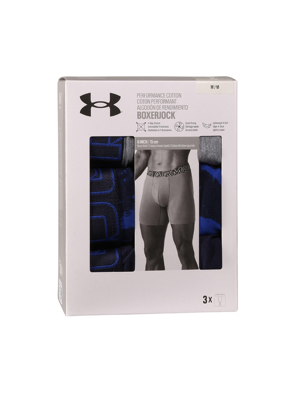 Under Armour Sada tří - pánské boxerky Under Armour vícebarevné