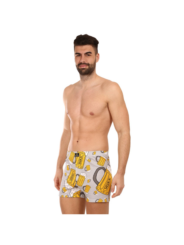 VoXX Pánské trenky VoXX švětle šedé