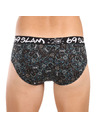 69slam Pánské slipy 69SLAM Andreas hip bamboo SKULLER
