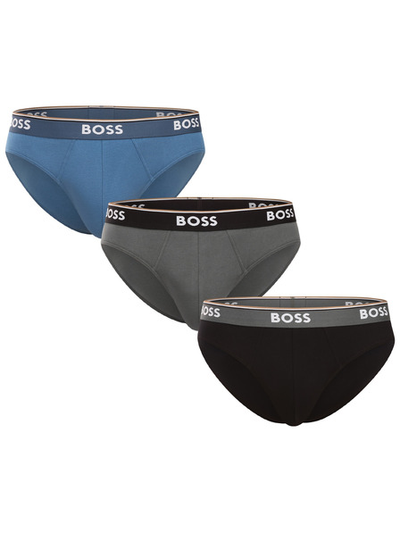 BOSS Sada tří - pánské slipy BOSS vícebarevné